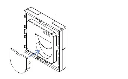 SUNRICHER -Single -Color -Wall Mounted- ZigBee- Remote -Controller- FIG 17