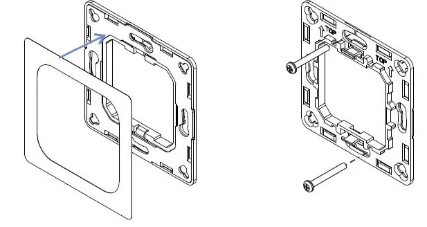 SUNRICHER -Single -Color -Wall Mounted- ZigBee- Remote -Controller- FIG 18