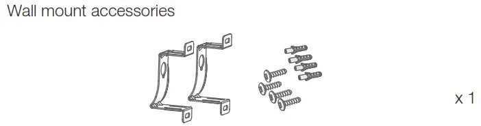 Wall mount accessories