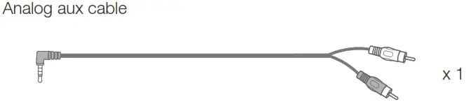 Analog aux cable