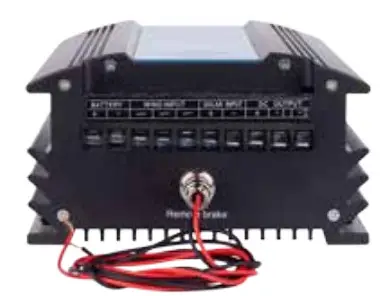 SILENTWIND Hybrid Boost Charge Controller with Wireless Connection - Bottom panel