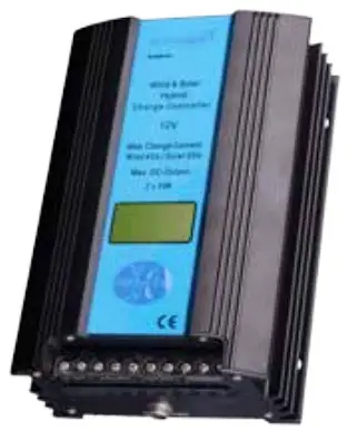 SILENTWIND Hybrid Boost Charge Controller with Wireless Connection - LCD