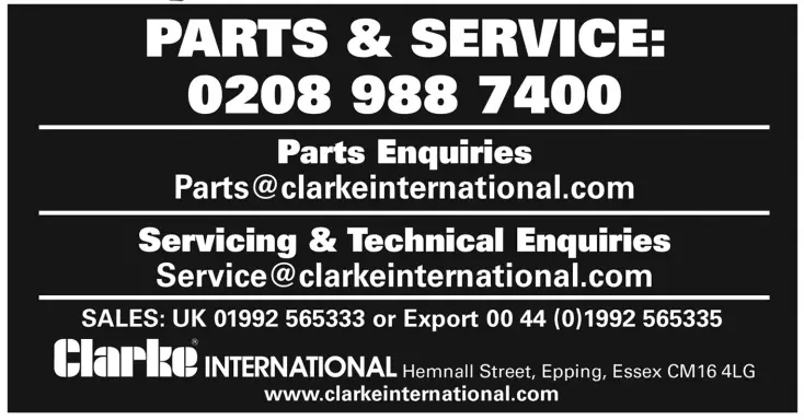 Clarke DWS225LR 110V 225mm Long Reach Drywall Sander-fig20