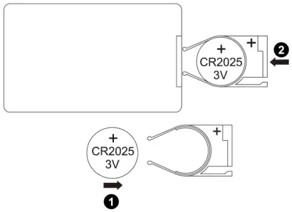 Replace the battery of remote