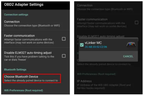 Vgate CV292 vLinker MC - app7