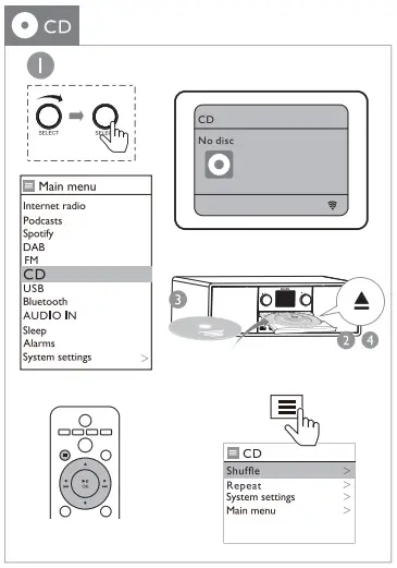 PHILIPS -6000- Series- TAM6805- Micro- Music- System-fig-8