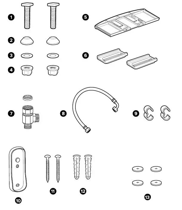 brondell 3387986 Swash Bidet Toilet Seat 5