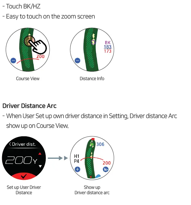 VOICE -CADDIE -SL2 -Active- Hybrid- GPS- Laser- Rangefinder- with- Green- Undulation -7