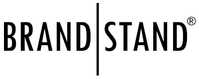 Brand stand logo