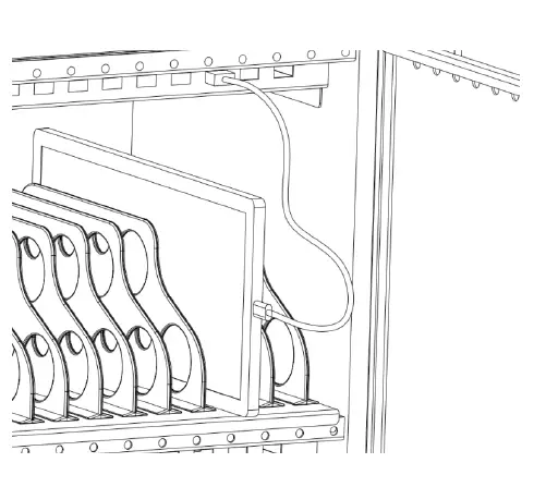 DIGITUS DN-45000 -Charging -Trolley -for- Notebooks Tablets -up -to -14 15.6 -Inch- 5