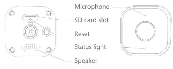OSI go Direct Smart Bullet Camera 1080P Indoor Wi-Fi Security Camera - description