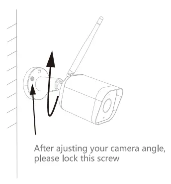 OSI go Direct Smart Bullet Camera 1080P Indoor Wi-Fi Security Camera - install