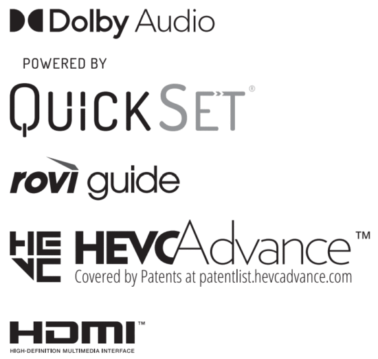 samsung QE43Q60A 43 inch 4K QLED - Licences