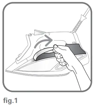 Removing the sticker