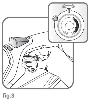 Filling the water tank