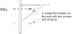 Wall Hanging Installation Inductions