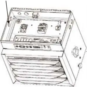External thermostat installation Inductions