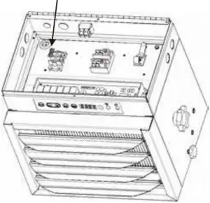 External thermostat installation Inductions