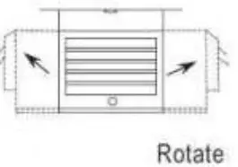 Adjusting Air Flow Direction
