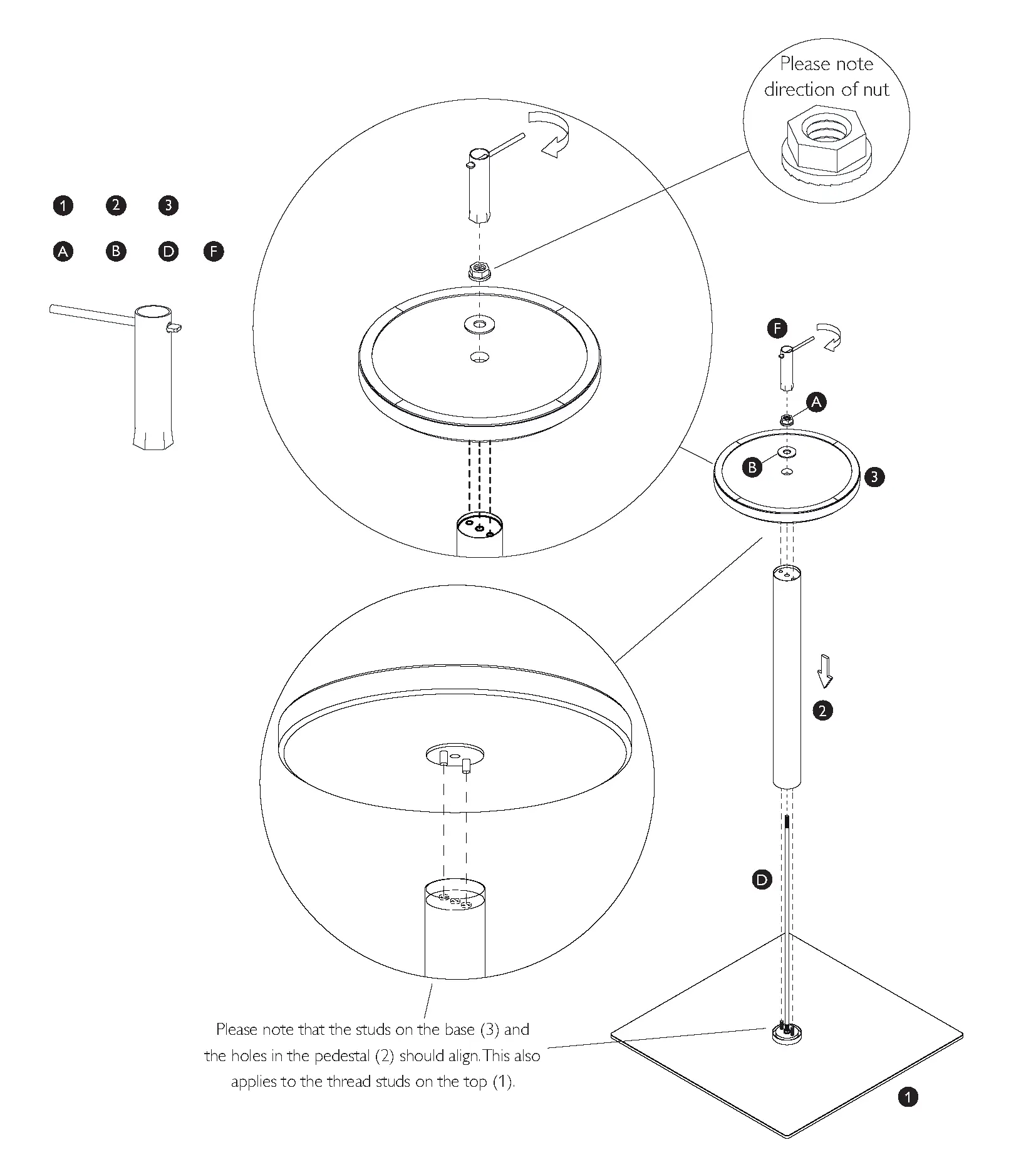 Step 5 Parts, fittings and
