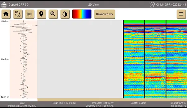 OKM Gepard GPR 3D Detector - SCANARTEN