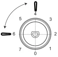 JOCEL jc262 Combi Refrigerator Freestanding - Fig 5