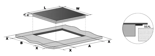 Omega OCC32KZ Ceramic Cooktop - fig 2