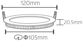 OPTONICA LED Built In Module Square - FIG 12
