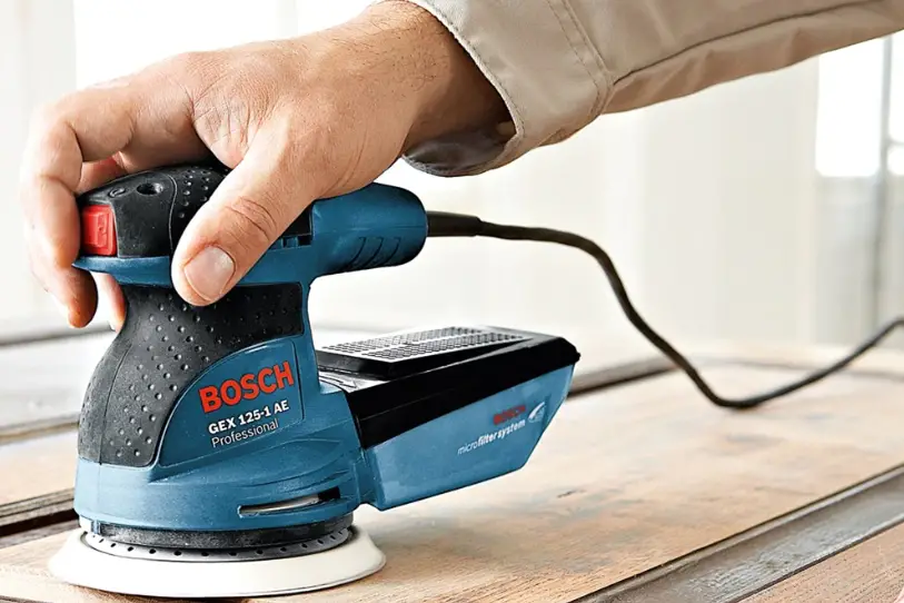 Bosch Gex 125 A Professional Random Orbit Sander Instruction Manual