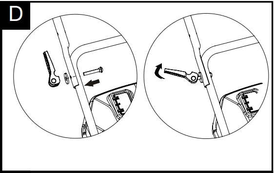 YARD FORCE GM B46CK 46cm Petrol Lawnmower D