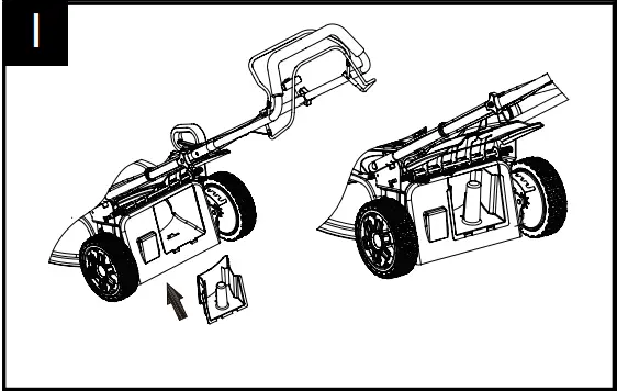 YARD FORCE GM B46CK 46cm Petrol Lawnmower I