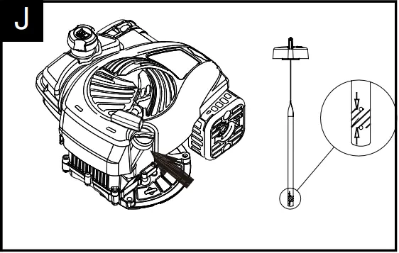 YARD FORCE GM B46CK 46cm Petrol Lawnmower J