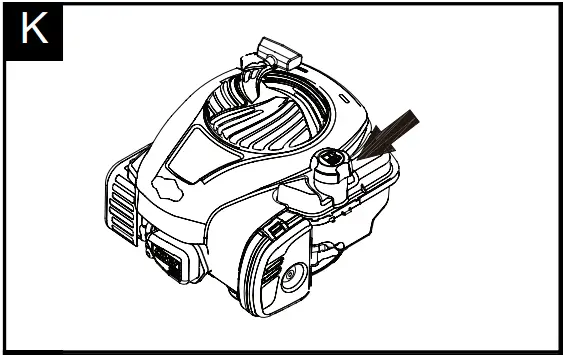 YARD FORCE GM B46CK 46cm Petrol Lawnmower K