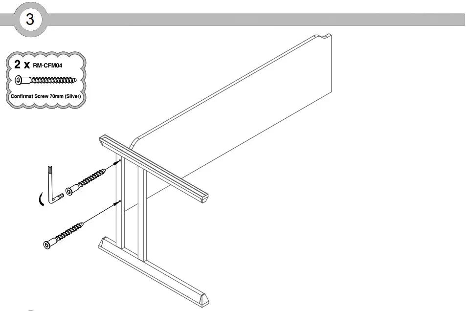 dams VIVO II Wave DeskWITH DESK TOP -3