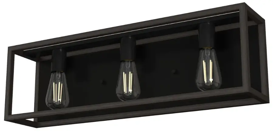 Hunter 19674 Squire Manor 3 Light Vanity