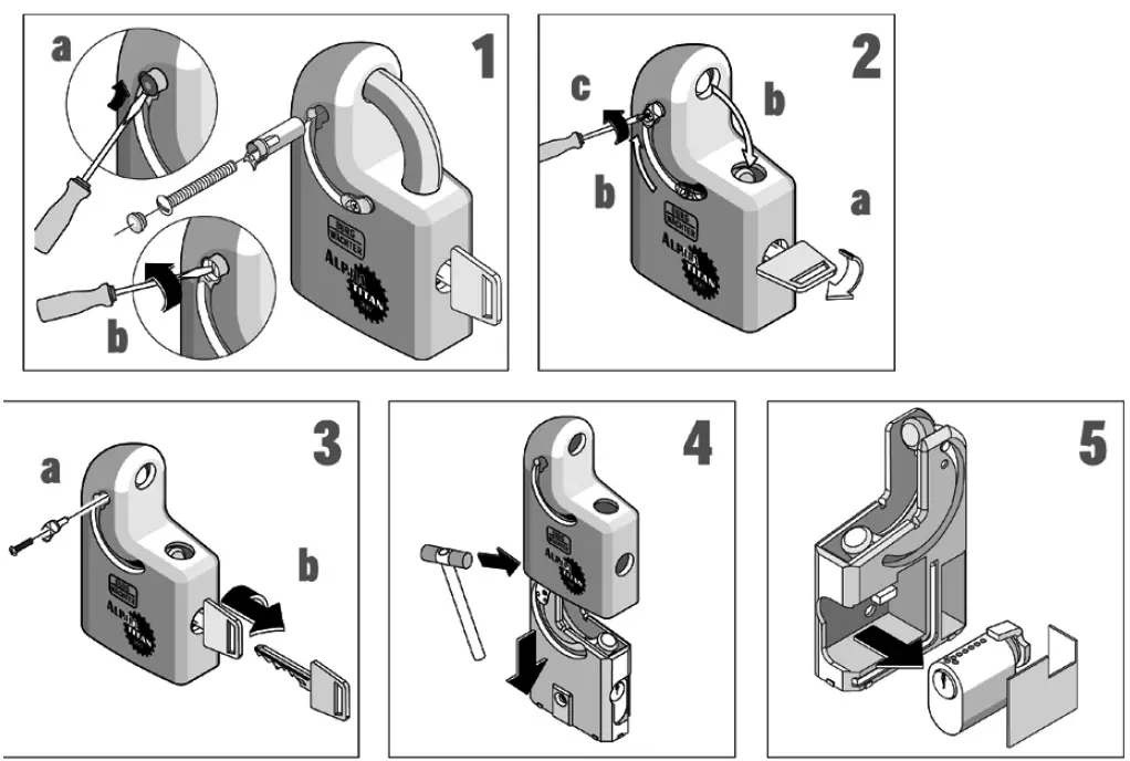 BURG-WACHTER-Alpha-Titan-900 85 V-High-Security-Hardened-Padlock-3