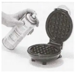 KOGAN MINI WAFFLE AND SNACK MAKER - overvew1
