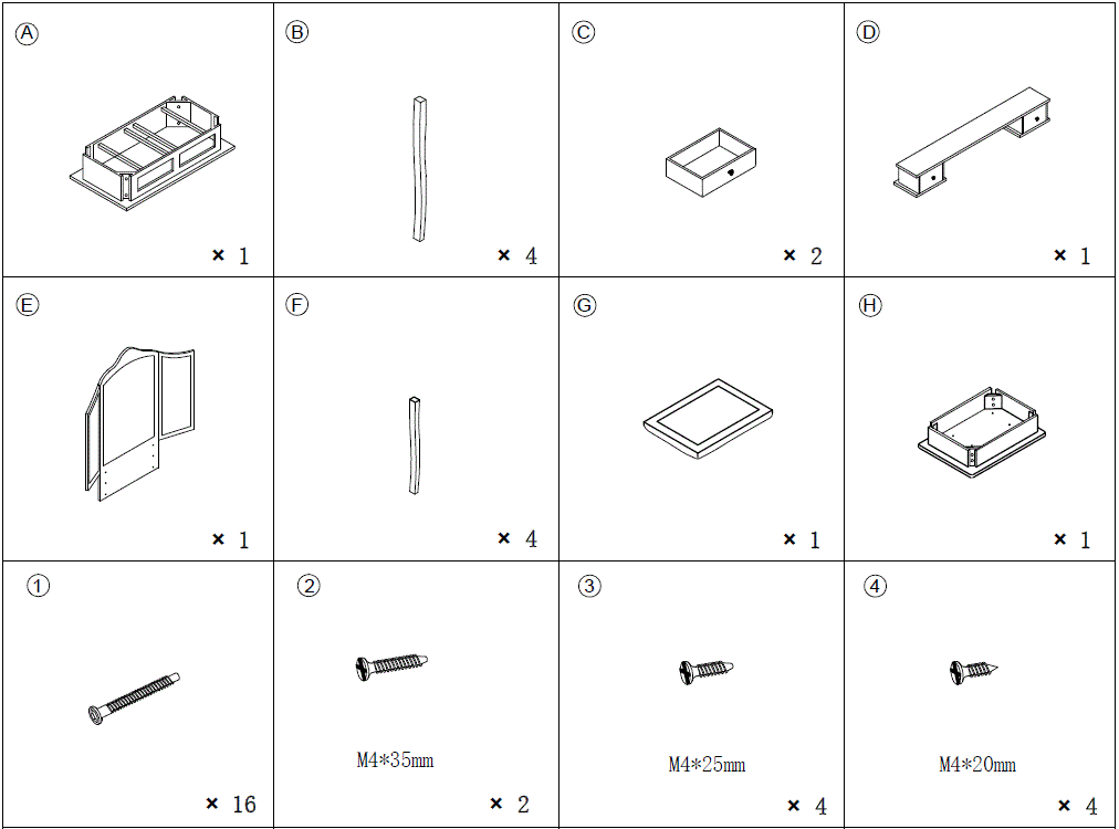 Dedeman 8073152 Quiller Dressing Table and Make Up fig 1
