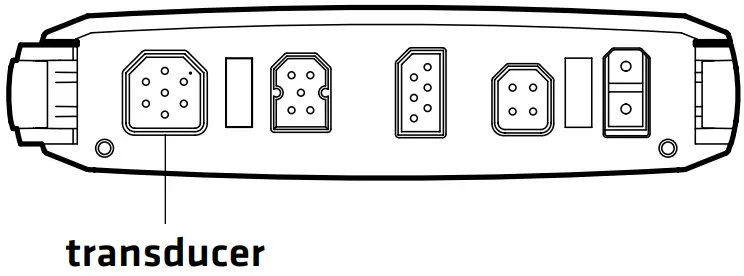 HUMMINBIRD EC M10 Airmar Chirp - Cable Tray