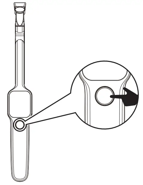 AUTEL TBE200 MaxiTPMS Tire Tread and Brake Disc Laser Examiner - power