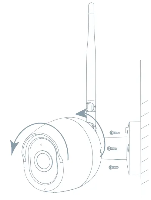 TESLA TSL CAM BULLET3Q Smart Camera Outdoor 2K - INSTALL