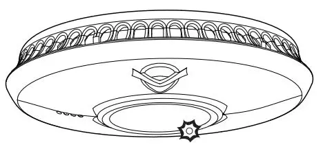 FireAngel ST-620 Smoke Alarm - The red LED on your alarm will flash