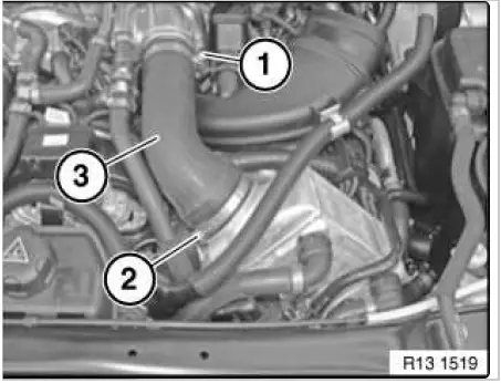 ALLDATA 1751001 Removing and Installing Replacing Left Charge Air cooler-3
