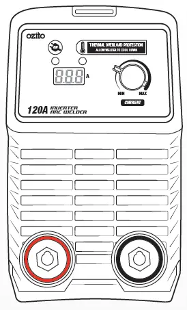 ozito IAW-120 120A Inverter ARC Welder-29