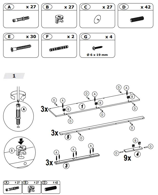 COSTWAY JZ10033 Storage Shelf - fig 2