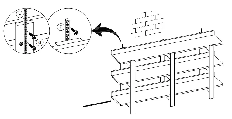 COSTWAY JZ10033 Storage Shelf - fig 6