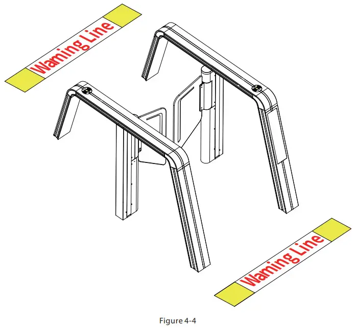 ZKTeco SBTL9000 Series Swing Barrier - figure 5
