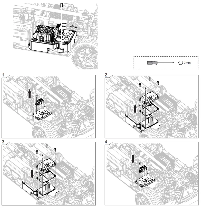 HORIZON HOBBY 9320977 1 10 Ruckus 4WD Monster Truck Brushless RTR - FIG 59