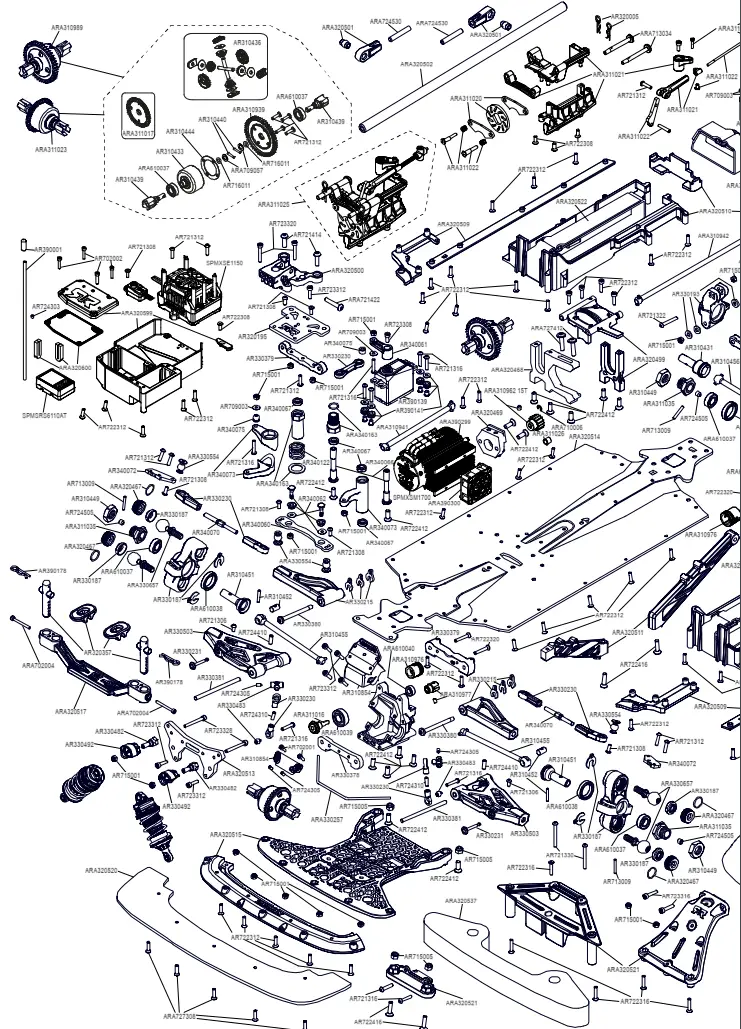 HORIZON HOBBY 9320977 1 10 Ruckus 4WD Monster Truck Brushless RTR - FIG 63