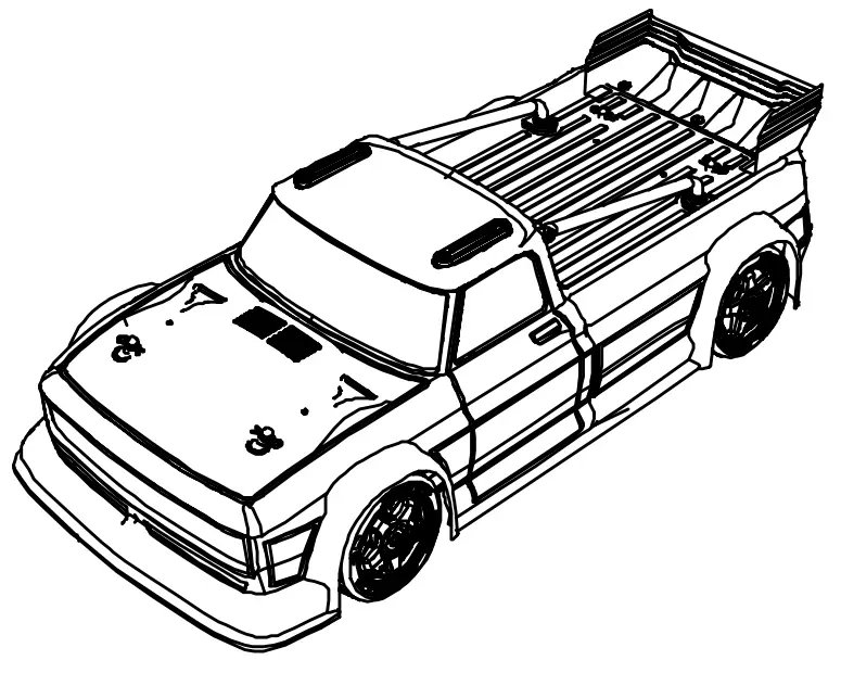 HORIZON HOBBY 9320977 1 10 Ruckus 4WD Monster Truck Brushless RTR - FIG3